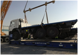 lifting and loading cargo UAE